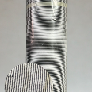 LIENZO RAYADO negro, rosa, naranja, azul